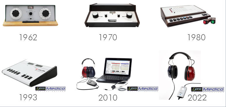 La storia degli audiometri Oscilla